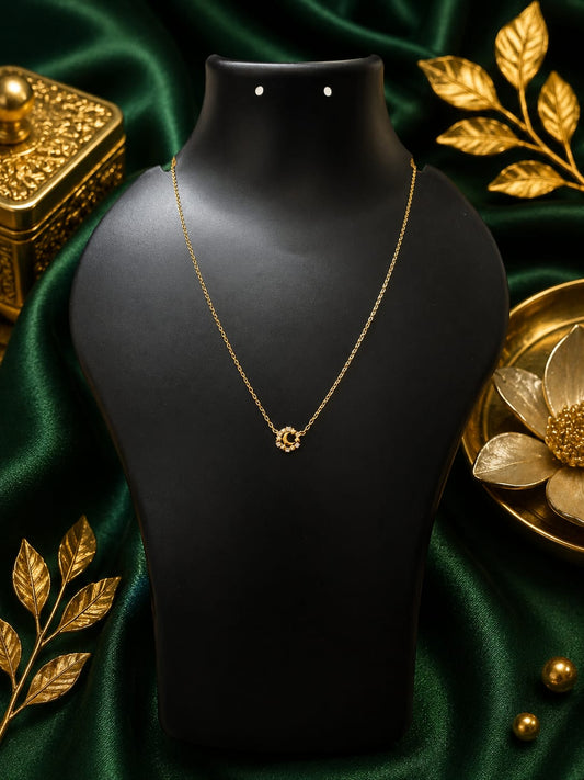 Celeste Halo Necklace