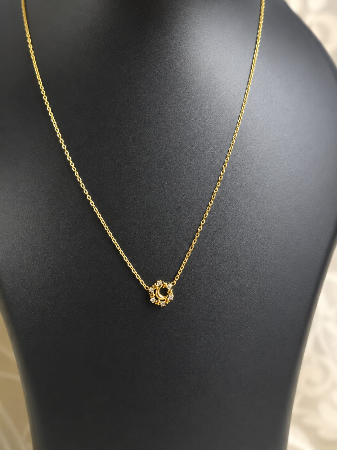 Celeste Halo Necklace